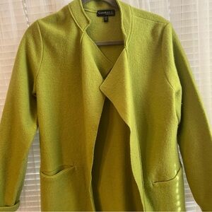 Conrad C collection green coat